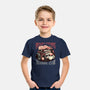 Spooky Stories Reading Club-Youth-Basic-Tee-glitchygorilla