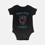 Heavy Metal Lives-Baby-Basic-Onesie-glitchygorilla