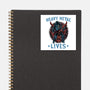 Heavy Metal Lives-None-Glossy-Sticker-glitchygorilla