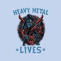 Heavy Metal Lives-None-Glossy-Sticker-glitchygorilla