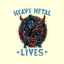 Heavy Metal Lives-None-Basic Tote-Bag-glitchygorilla