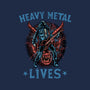 Heavy Metal Lives-Mens-Heavyweight-Tee-glitchygorilla