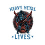 Heavy Metal Lives-Mens-Long Sleeved-Tee-glitchygorilla