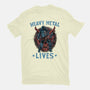 Heavy Metal Lives-Mens-Basic-Tee-glitchygorilla
