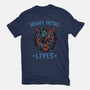 Heavy Metal Lives-Mens-Heavyweight-Tee-glitchygorilla