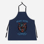 Heavy Metal Lives-Unisex-Kitchen-Apron-glitchygorilla