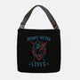 Heavy Metal Lives-None-Adjustable Tote-Bag-glitchygorilla