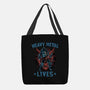 Heavy Metal Lives-None-Basic Tote-Bag-glitchygorilla