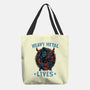 Heavy Metal Lives-None-Basic Tote-Bag-glitchygorilla