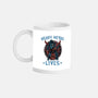 Heavy Metal Lives-None-Mug-Drinkware-glitchygorilla