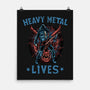 Heavy Metal Lives-None-Matte-Poster-glitchygorilla