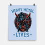 Heavy Metal Lives-None-Matte-Poster-glitchygorilla