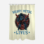 Heavy Metal Lives-None-Polyester-Shower Curtain-glitchygorilla