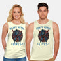 Heavy Metal Lives-Unisex-Basic-Tank-glitchygorilla