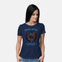 Heavy Metal Lives-Womens-Basic-Tee-glitchygorilla