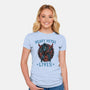 Heavy Metal Lives-Womens-Fitted-Tee-glitchygorilla