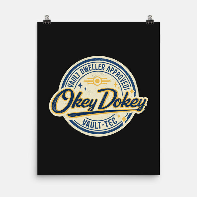 Vaultie Approved-None-Matte-Poster-DaniGuedes