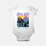Pure Evil Never Looked This Good-Baby-Basic-Onesie-glitchygorilla