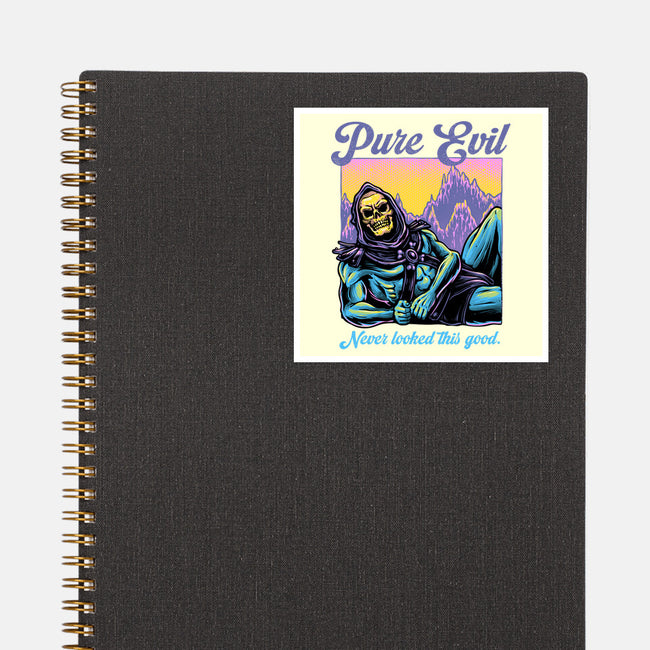 Pure Evil Never Looked This Good-None-Glossy-Sticker-glitchygorilla