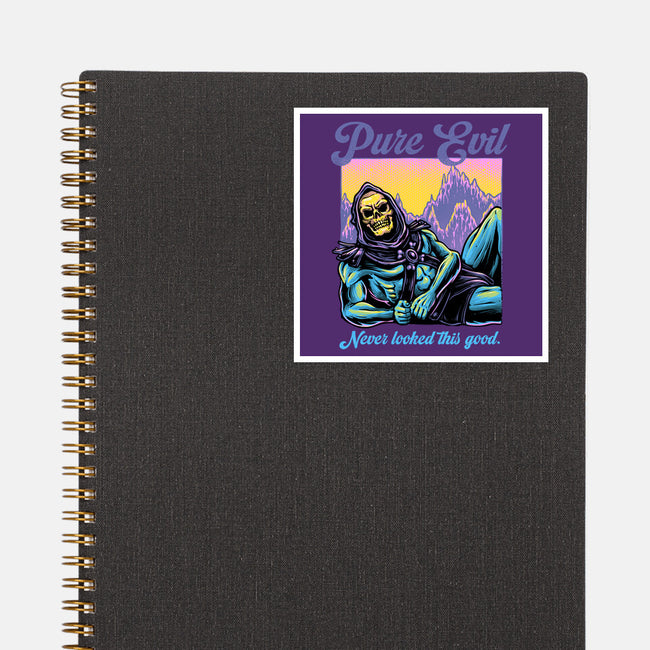 Pure Evil Never Looked This Good-None-Glossy-Sticker-glitchygorilla