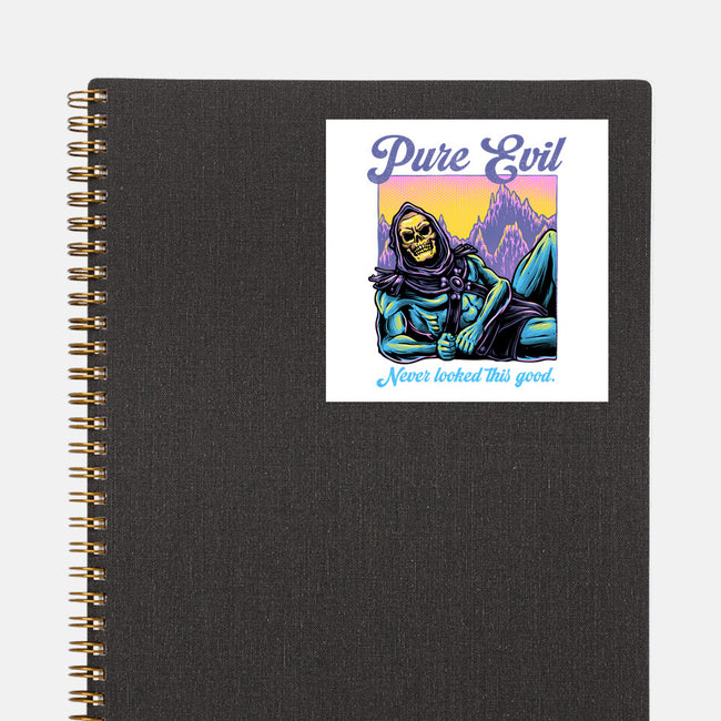 Pure Evil Never Looked This Good-None-Glossy-Sticker-glitchygorilla