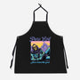 Pure Evil Never Looked This Good-Unisex-Kitchen-Apron-glitchygorilla