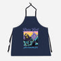 Pure Evil Never Looked This Good-Unisex-Kitchen-Apron-glitchygorilla
