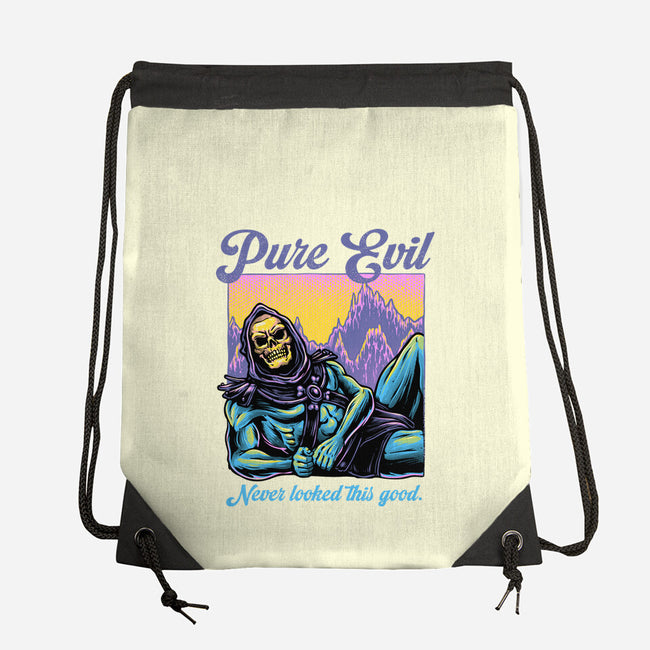 Pure Evil Never Looked This Good-None-Drawstring-Bag-glitchygorilla