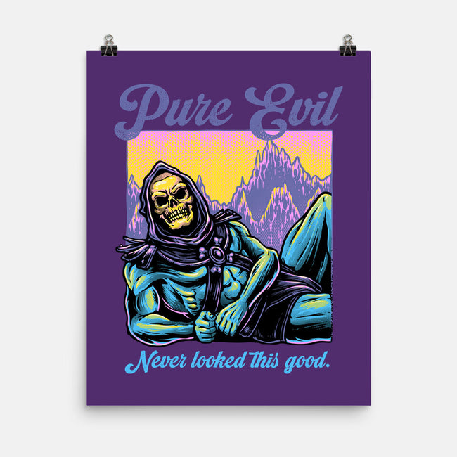 Pure Evil Never Looked This Good-None-Matte-Poster-glitchygorilla