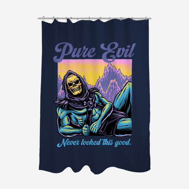 Pure Evil Never Looked This Good-None-Polyester-Shower Curtain-glitchygorilla