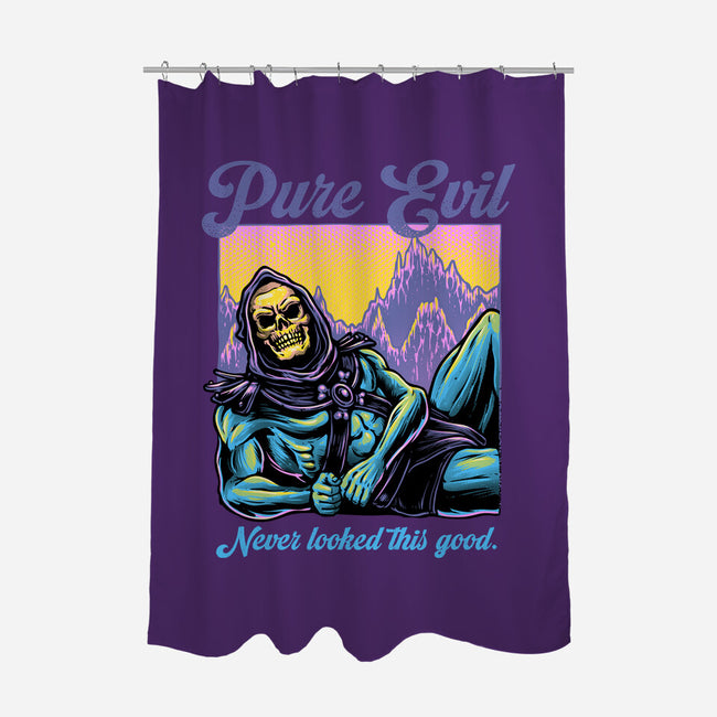 Pure Evil Never Looked This Good-None-Polyester-Shower Curtain-glitchygorilla