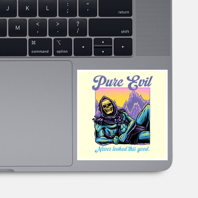 Pure Evil Never Looked This Good-None-Glossy-Sticker-glitchygorilla