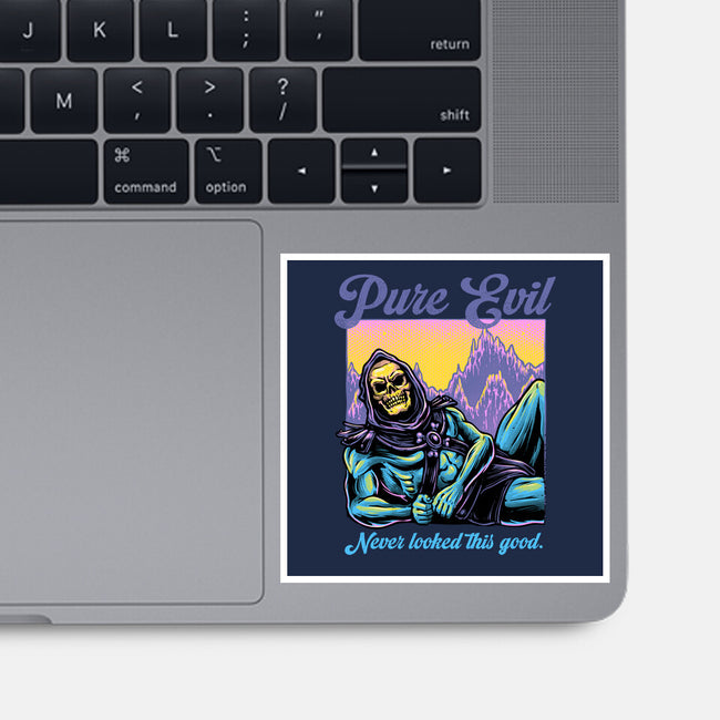 Pure Evil Never Looked This Good-None-Glossy-Sticker-glitchygorilla