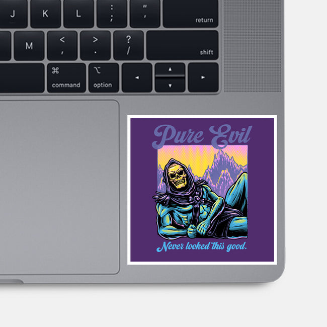Pure Evil Never Looked This Good-None-Glossy-Sticker-glitchygorilla
