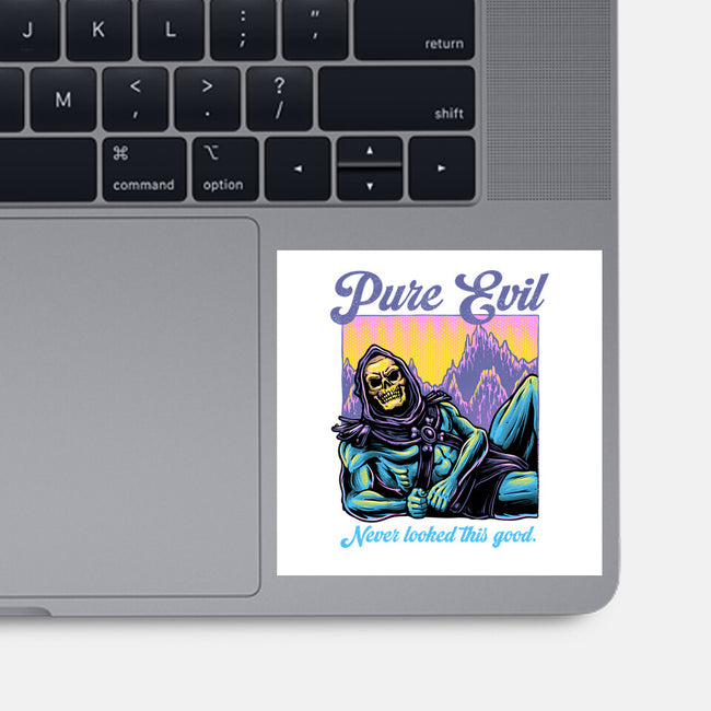 Pure Evil Never Looked This Good-None-Glossy-Sticker-glitchygorilla