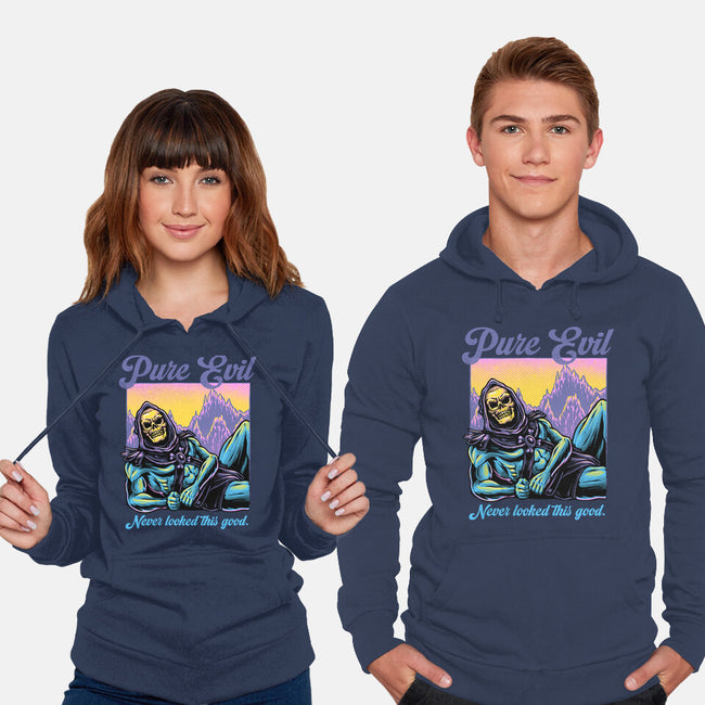 Pure Evil Never Looked This Good-Unisex-Pullover-Sweatshirt-glitchygorilla
