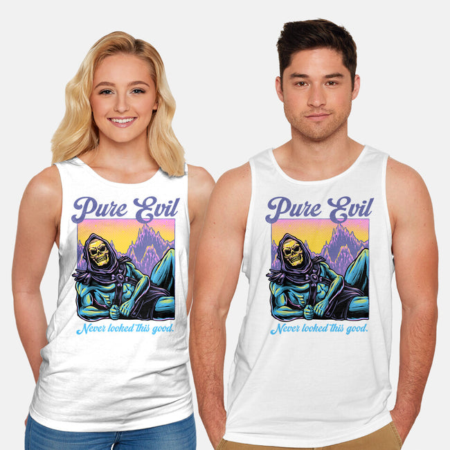 Pure Evil Never Looked This Good-Unisex-Basic-Tank-glitchygorilla