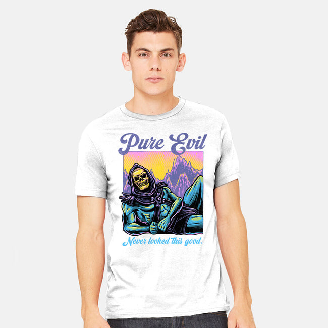 Pure Evil Never Looked This Good-Mens-Heavyweight-Tee-glitchygorilla
