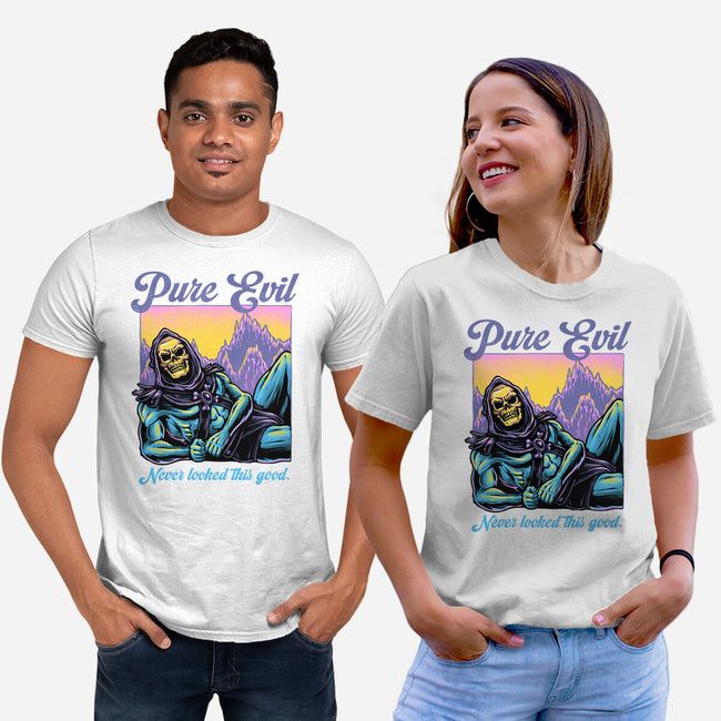 Pure Evil Never Looked This Good-Unisex-Basic-Tee-glitchygorilla