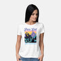 Pure Evil Never Looked This Good-Womens-Basic-Tee-glitchygorilla