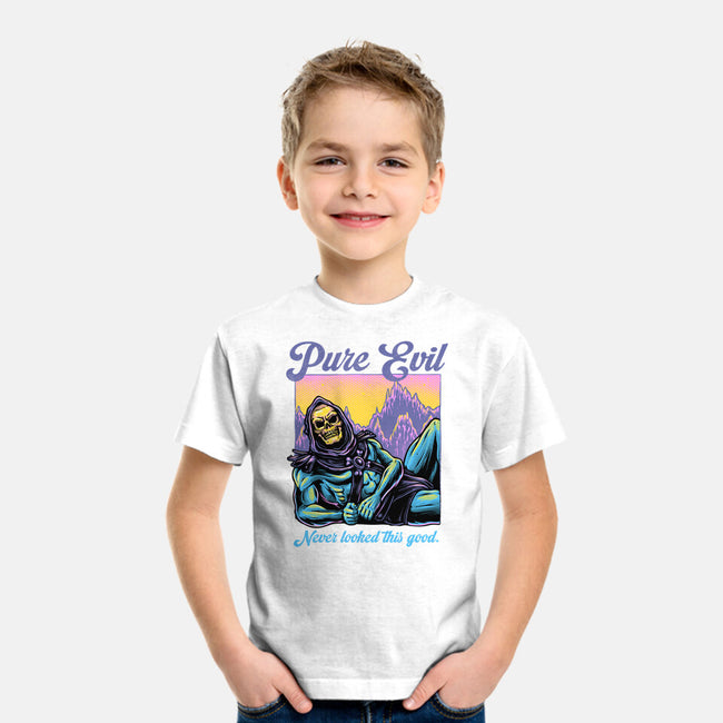 Pure Evil Never Looked This Good-Youth-Basic-Tee-glitchygorilla