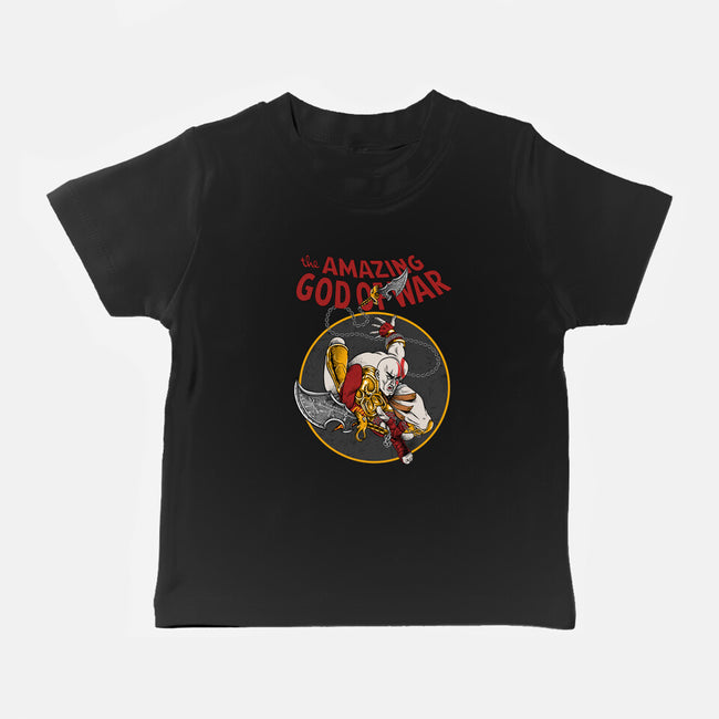 The Amazing God Of War-Baby-Basic-Tee-joerawks