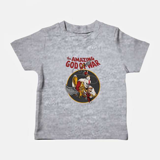 The Amazing God Of War-Baby-Basic-Tee-joerawks