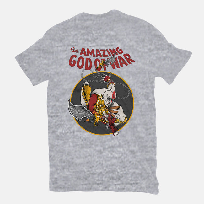 The Amazing God Of War-Mens-Heavyweight-Tee-joerawks