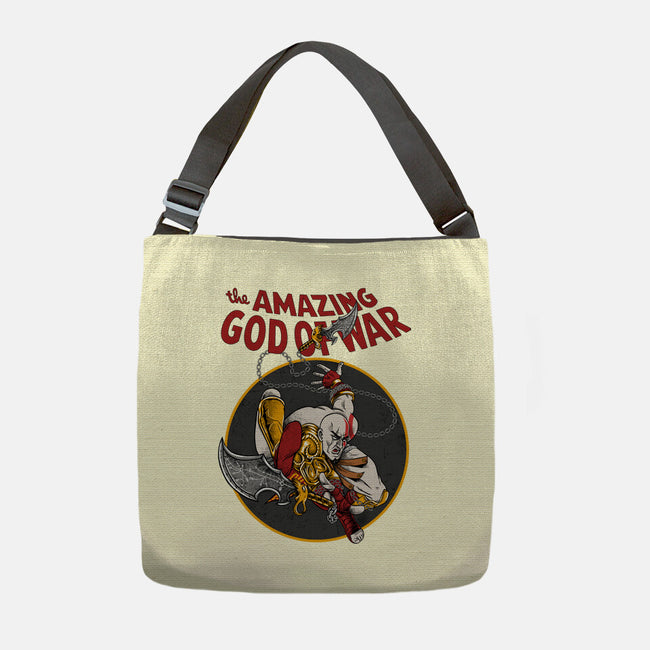The Amazing God Of War-None-Adjustable Tote-Bag-joerawks