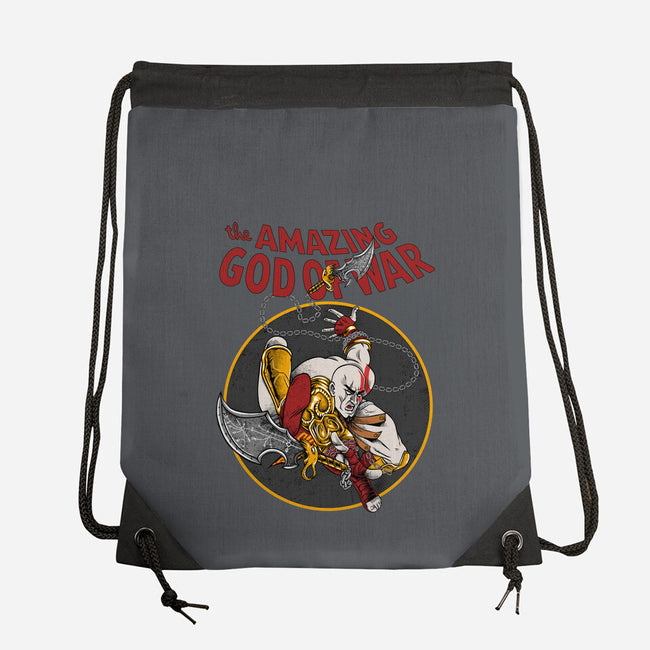 The Amazing God Of War-None-Drawstring-Bag-joerawks