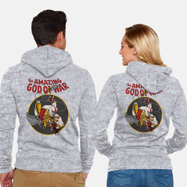The Amazing God Of War-Unisex-Zip-Up-Sweatshirt-joerawks