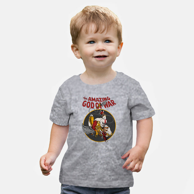 The Amazing God Of War-Baby-Basic-Tee-joerawks