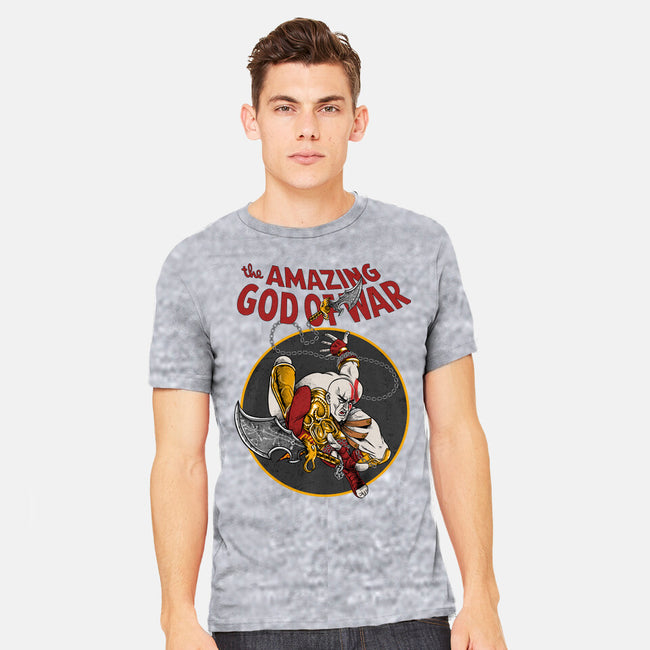 The Amazing God Of War-Mens-Heavyweight-Tee-joerawks