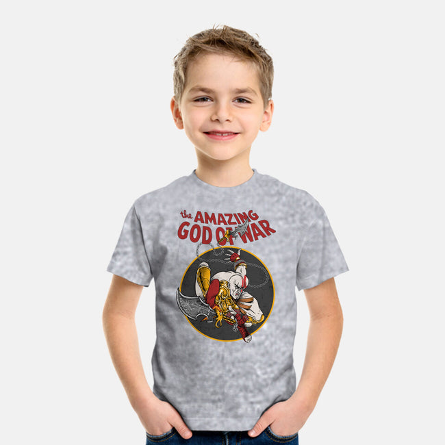 The Amazing God Of War-Youth-Basic-Tee-joerawks